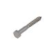 Houtdraadbout M10x100 RVS-A2 DIN571 | 50 stuks