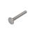 Slotbout M6x80 RVS-A2 DIN603 | 50 stuks